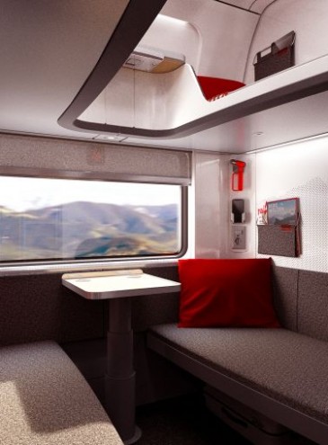Австрийская железная дорога показала, какими будут интерьеры ее поездов с 2022 года