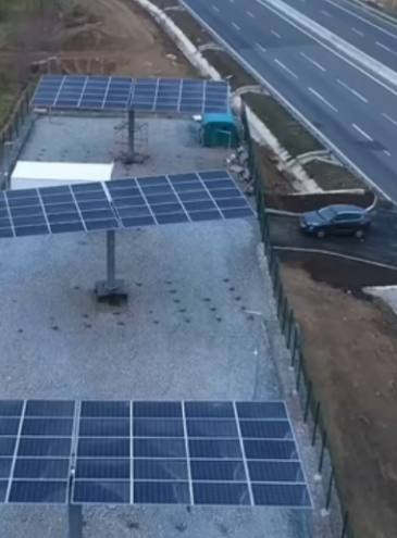 На трассе Одесса – Киев установили первую солнечную станцию для освещения дороги: будет еще