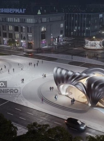 Как будут выглядеть станции метро в Днепре от Захи Хадид