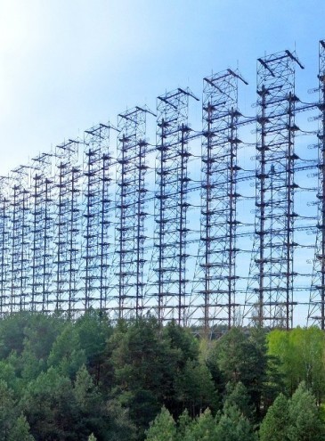 Радиолокационная станция «Дуга» в Чернобыле стала одним из памятников Украины