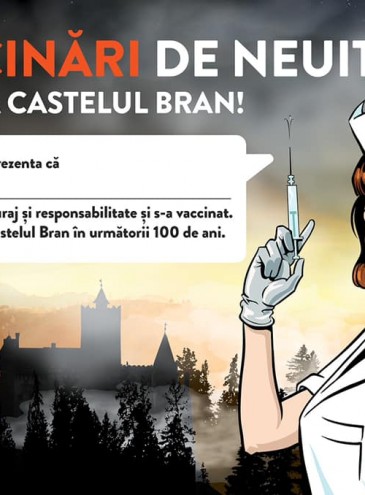 В замке Дракулы в Трансильвании открыли центр вакцинации