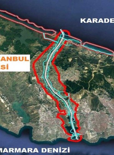 В Турции начали грандиозный проект: канал «Стамбул» параллельно Босфору