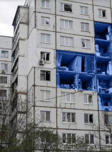 Пошкоджені обстрілами частини будинків в Україні можна буде замінювати модулями